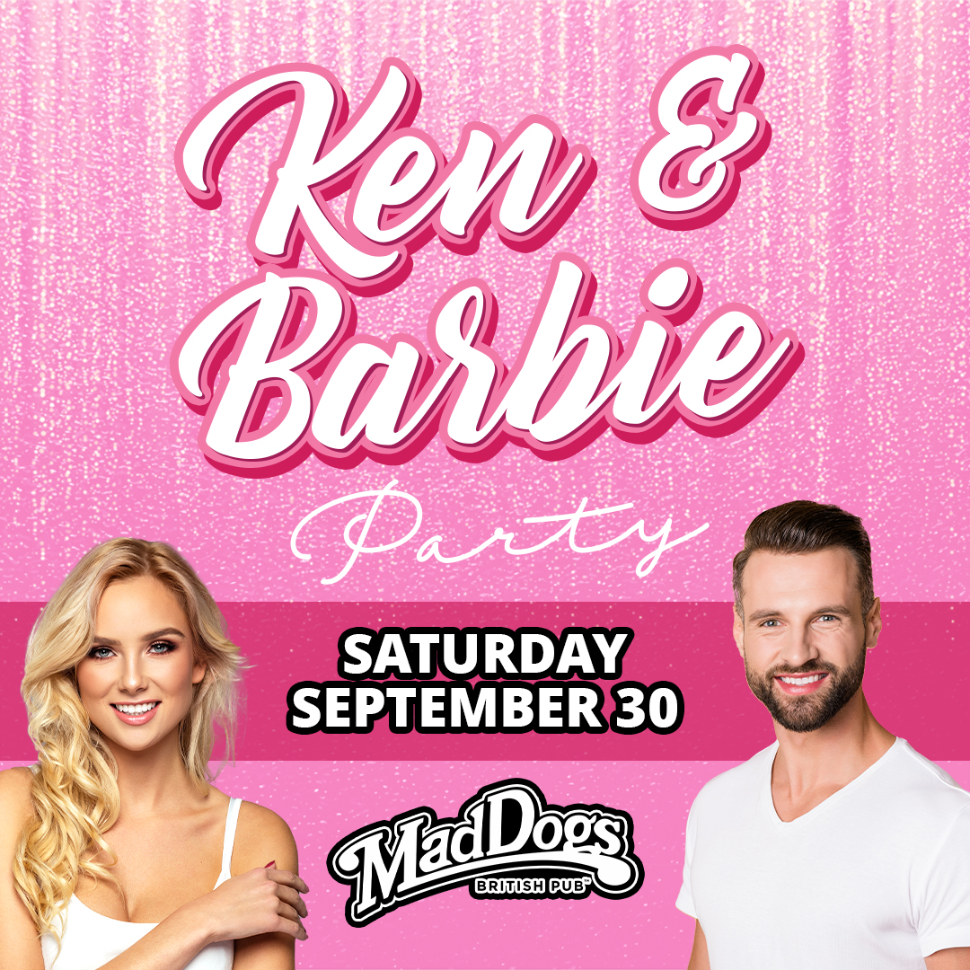 Ken and Barbie Party | Mad Dogs British Pub